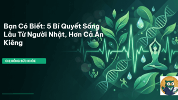 bí quyết sống lâu người nhật