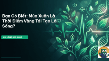 lối sống lành mạnh mùa xuân