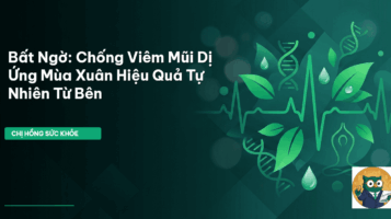 viêm mũi dị ứng mùa xuân