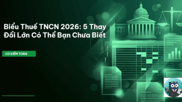 Biểu thuế TNCN 2026