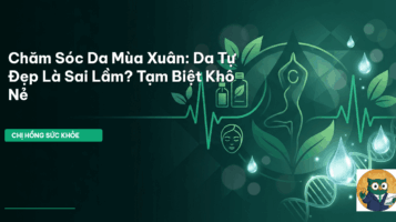 chăm sóc da mùa xuân