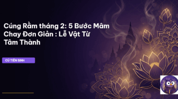 Cúng Rằm tháng 2