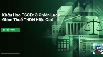 chi phí khấu hao tài sản cố định