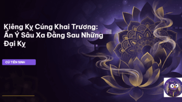 kiêng kỵ cúng khai trương