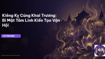 kiêng kỵ cúng khai trương