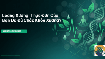 chế độ ăn loãng xương