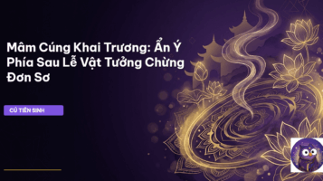 mâm cúng khai trương