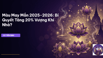 màu may mắn 2025