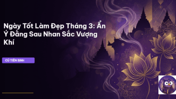ngày tốt làm đẹp