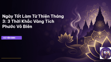 ngày tốt làm từ thiện tháng 3
