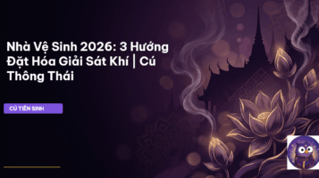 phong thủy nhà vệ sinh