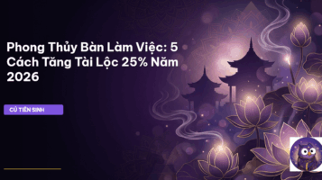 phong thủy bàn làm việc