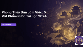 phong thủy bàn làm việc
