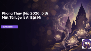 phong thủy bếp