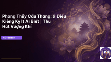 phong thủy cầu thang