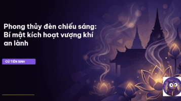 phong thủy đèn chiếu sáng