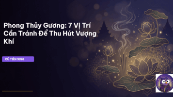 phong thủy gương