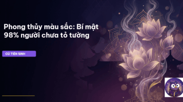 phong thủy màu sắc