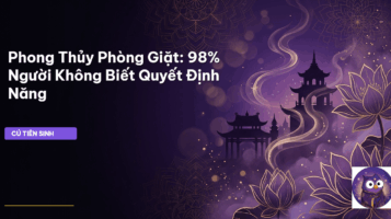 phong thủy phòng giặt
