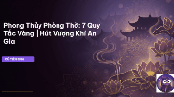 phong thủy phòng thờ