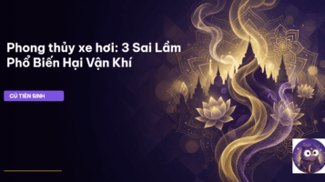 phong thủy xe hơi