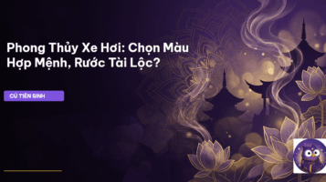 phong thủy xe hơi