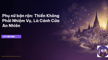 thiền cho phụ nữ bận rộn