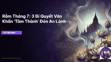 Văn khấn Rằm tháng 7