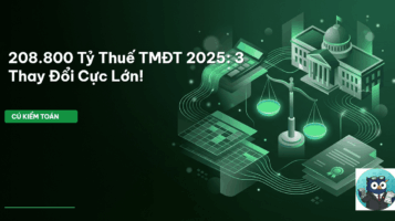 208.800 Tỷ Thuế TMĐT 2025: 3 Thay Đổi Cực Lớn!