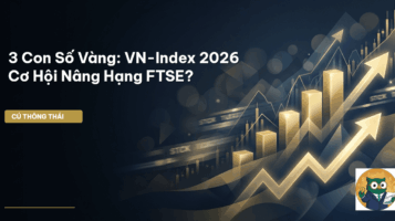 3 Con Số ‘Vàng’: VN-Index 2026 – Cơ Hội Nâng Hạng FTSE?