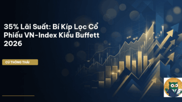 35% Lãi Suất: Bí Kíp Lọc Cổ Phiếu VN-Index Kiểu Buffett 2026
