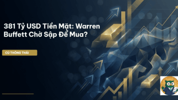 381 Tỷ USD Tiền Mặt: Warren Buffett Chờ ‘Sập’ Để Mua?