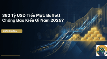 382 Tỷ USD Tiền Mặt: Buffett Chống Bão Kiểu Gì Năm 2026?