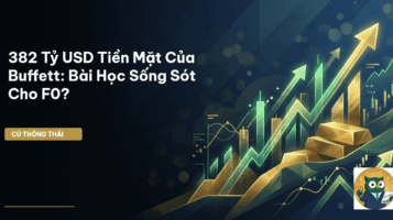 382 Tỷ USD Tiền Mặt Của Buffett: Bài Học ‘Sống Sót’ Cho F0?