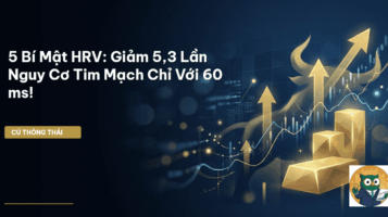 5 Bí Mật HRV: Giảm 5,3 Lần Nguy Cơ Tim Mạch Chỉ Với 60 ms!