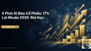 5 Phút AI Báo Cổ Phiếu: 17% Lợi Nhuận 2026 & Bài Học