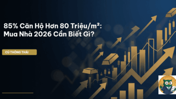 85% Căn Hộ Hơn 80 Triệu/m²: Mua Nhà 2026 Cần Biết Gì?