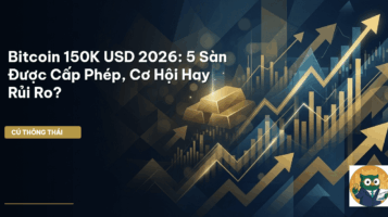 Bitcoin 150K USD 2026: 5 Sàn Được Cấp Phép, Cơ Hội Hay Rủi Ro?