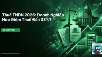Thuế TNDN 2026: Doanh Nghiệp Nào Giảm Thuế Đến 33%?