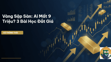 Vàng Sập Sàn: Ai Mất 9 Triệu? 3 Bài Học Đắt Giá