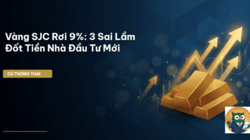Vàng SJC Rơi 9%: 3 Sai Lầm ‘Đốt Tiền’ Nhà Đầu Tư Mới