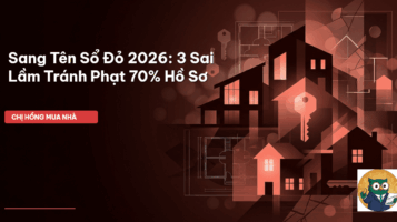 sang tên sổ đỏ