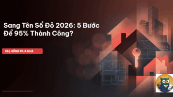 sang tên sổ đỏ 2026