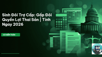 trợ cấp thai sản sinh đôi