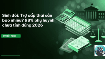 trợ cấp thai sản sinh đôi