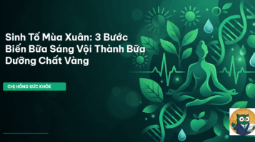 sinh tố mùa xuân