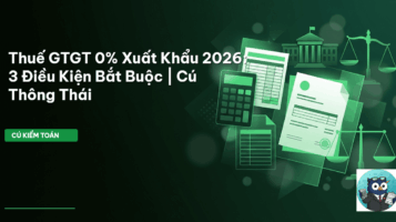 thuế GTGT 0% xuất khẩu