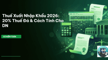 thuế xuất nhập khẩu 2026