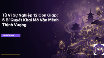 tử vi sự nghiệp 12 con giáp