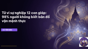 tử vi sự nghiệp 12 con giáp